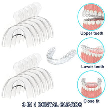 Load image into Gallery viewer, MySmile 10PCS Teeth Whitening Trays Dental Thermoforming Moldable Whitening Mouth Night Guard Bleaching Tooth Whitener with Blue case
