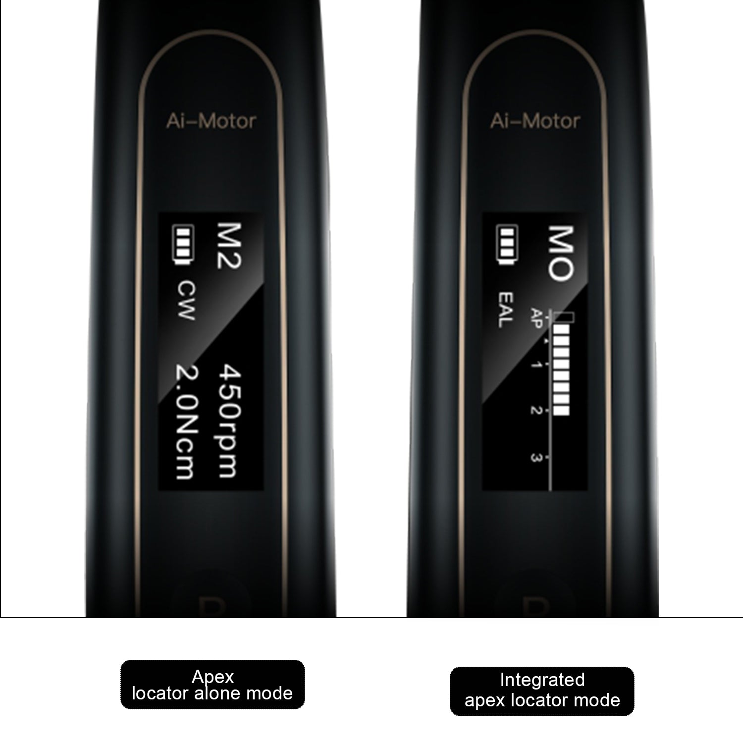 Woodpecker Ai-Motor Endo Motor with Apex Locator Reciprocating T-Mode, 2500RPM by Dr. Yoshi Terauchi Design