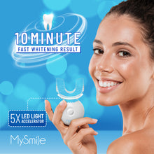Load image into Gallery viewer, MySmile 35% Carbamide Peroxide Teeth Whitening Kit with Light Tray, 3*3ml Bleaching Gels, Tooth Whitener