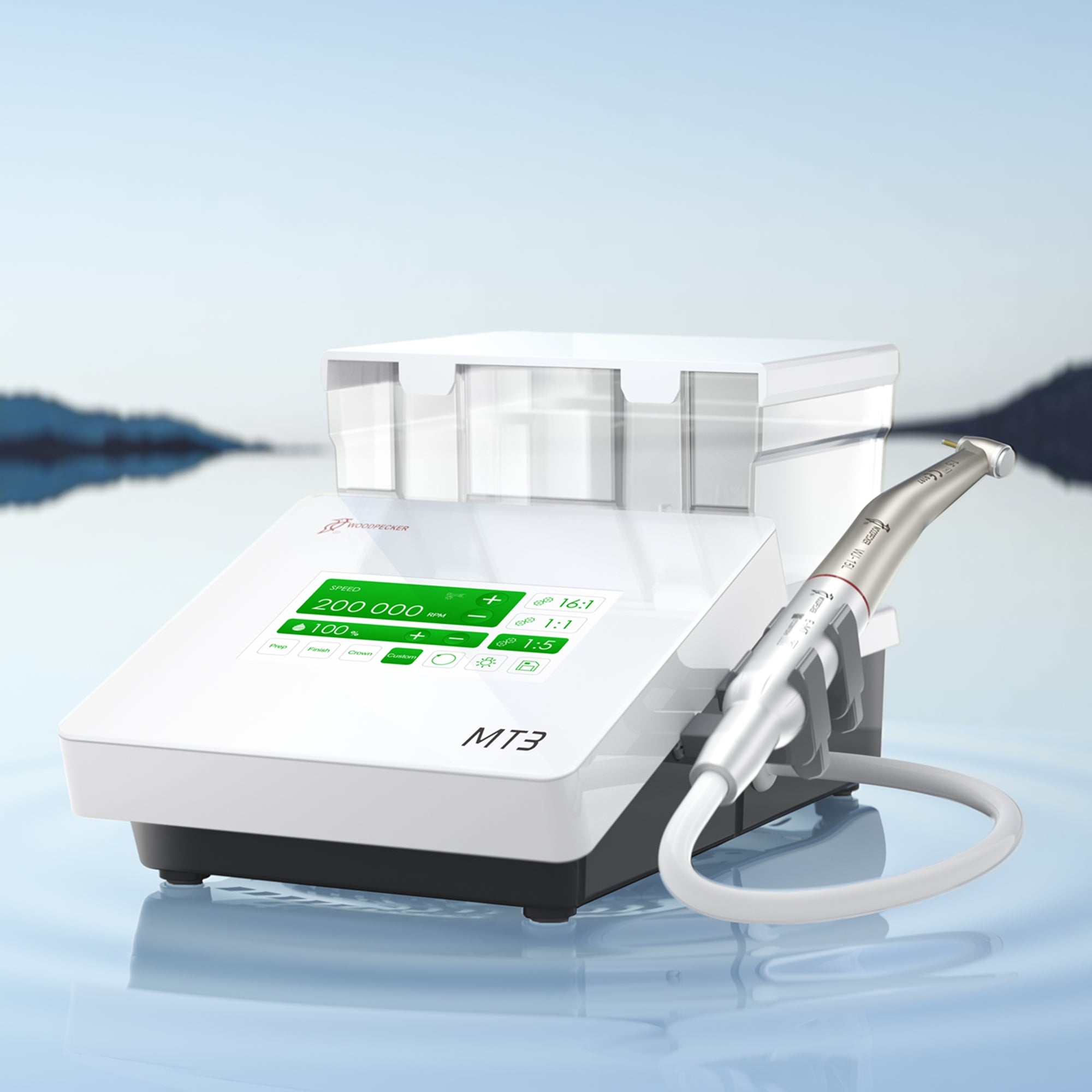 Woodpecker DBA MT2 & MT3  Dental Brushless Surgical Electric MicroMotor w/1:5 e type electric handpiece