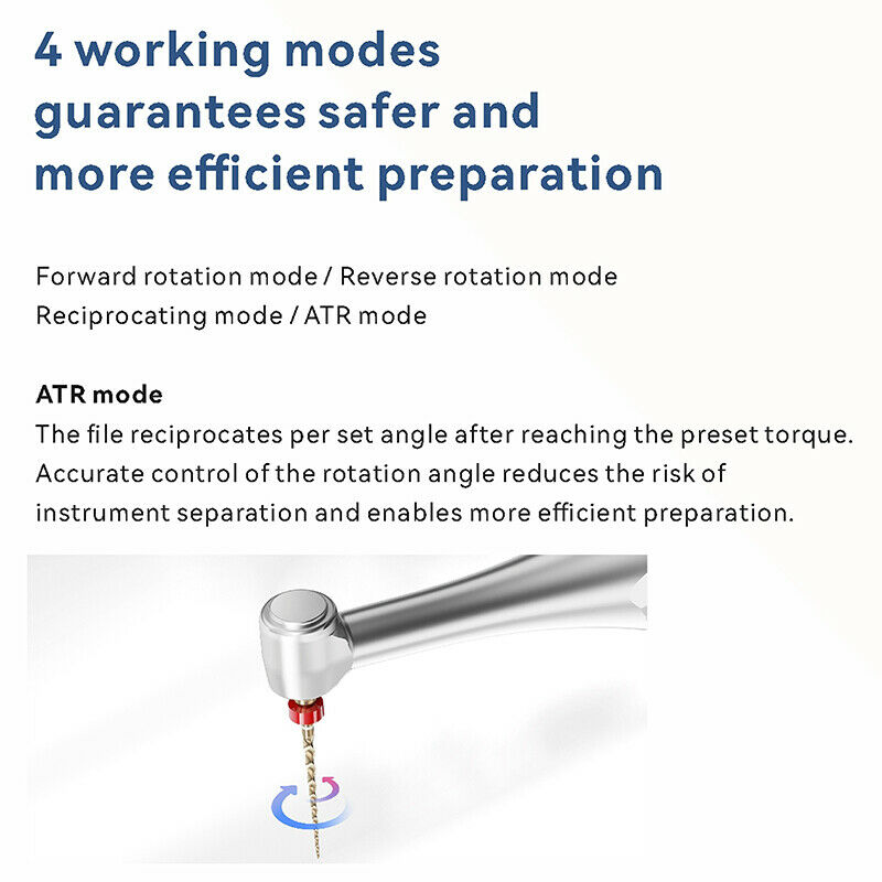 Woodpecker DBA Endo Free Brushless Endo Motor Reciprocating, 4 Working Mode