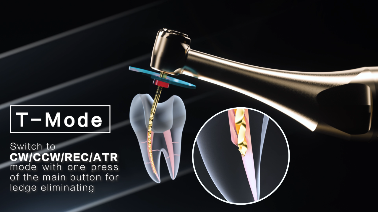 Woodpecker Ai-Motor Endo Motor with Apex Locator Reciprocating T-Mode, 2500RPM by Dr. Yoshi Terauchi Design