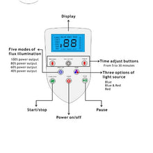 Load image into Gallery viewer, Upgraded Dental Mobile Teeth Whitening Machine MD669 LED Light Bleaching Lamp with 2 Dental Goggles