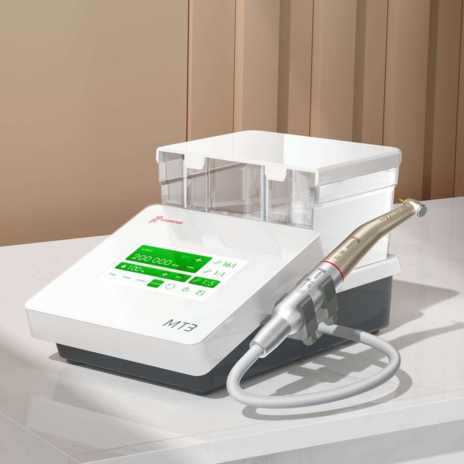 Woodpecker DBA MT2 & MT3  Dental Brushless Surgical Electric MicroMotor w/1:5 e type electric handpiece