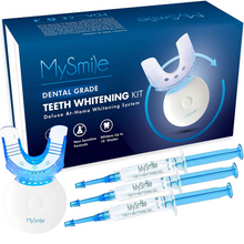 Load image into Gallery viewer, MySmile 35% Carbamide Peroxide Teeth Whitening Kit with Light Tray, 3*3ml Bleaching Gels, Tooth Whitener