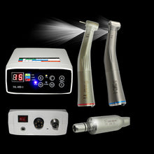 Load image into Gallery viewer, CICADA Dental Electric Micro Motor +1:1/1:5/16:1 Firber Optic Handpiece Contra Angle
