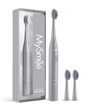 Load image into Gallery viewer, MySmile DY156 Sonic Electric Toothbrush with 3 Brush Heads for Adults, Rechargeable Battery Toothbrush, 2 Mins 5 Modes Smart Timer, 45000VPM, On Charge for 60 Days
