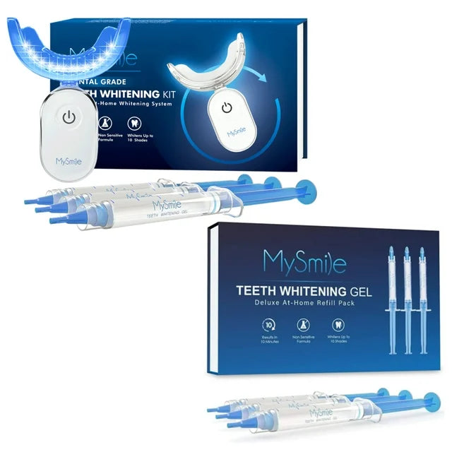 MySmile 3*3ml 35% Teeth Whitening Kit with 28-LED Light
