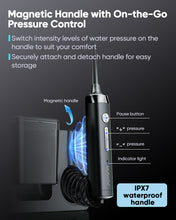 Load image into Gallery viewer, MySmile LP233 PRO 800ML Countertop Water Dental Flosser w/ Water Purifying Light Electric Power Oral Irrigator for Teeth Braces 6 Jet Tips
