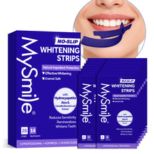 Load image into Gallery viewer, MySmile 28PC Teeth Whitening Strips Refills, Non Sensitive Teeth White Strips Tooth Whitener, Mint, 14 Treatment

