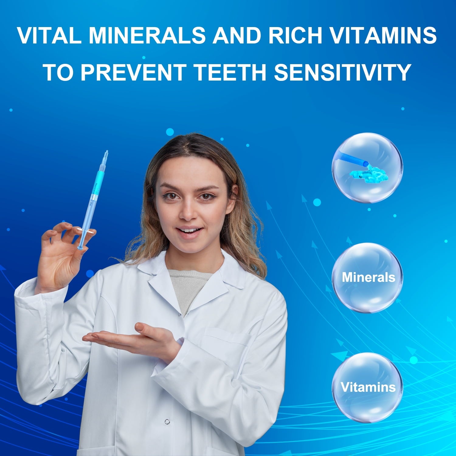 MySmile 3ML*3PC Remineralization Gel Teeth Desensitizing Gel Relieve Sensitivity after Teeth Whitening Treatment