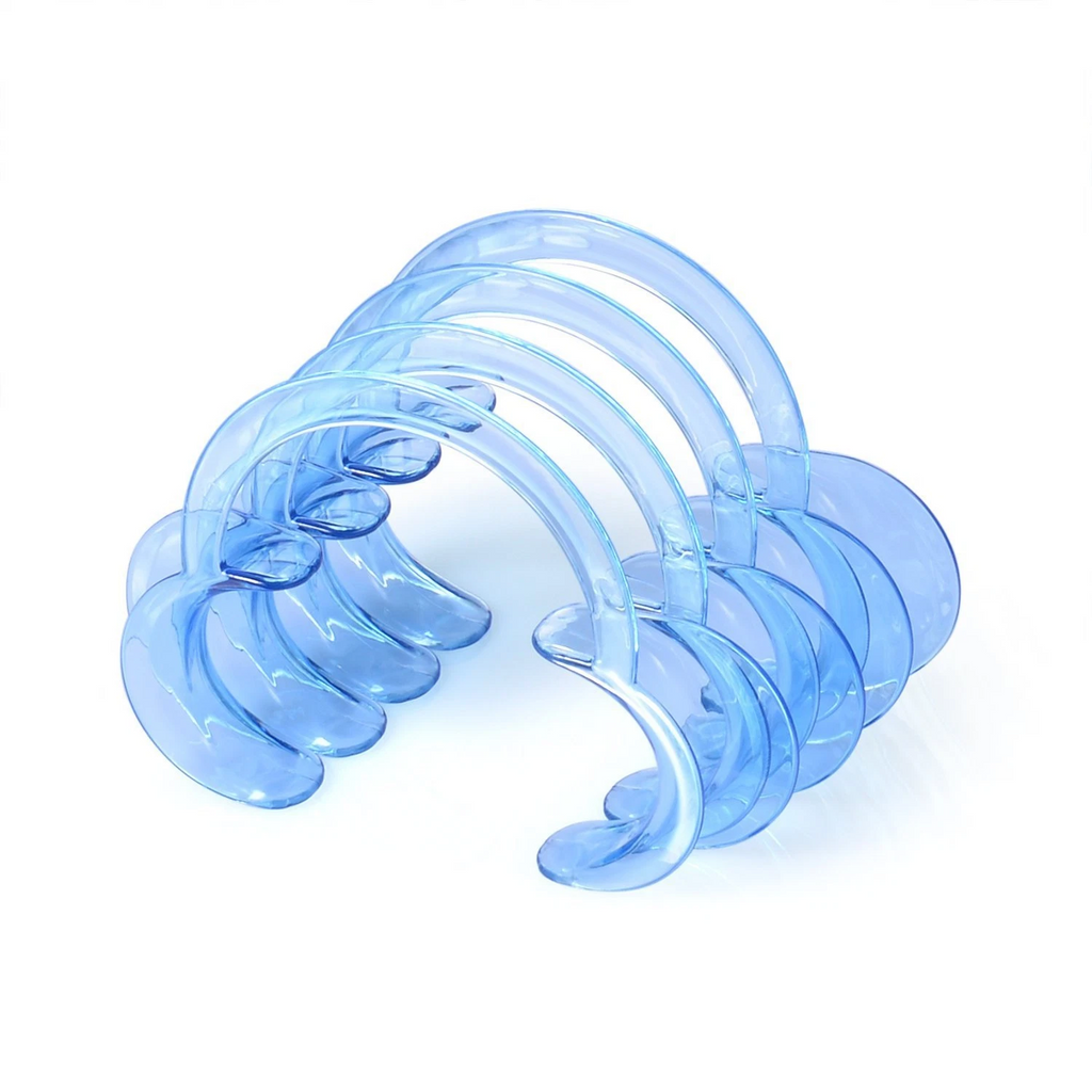 EZGO Clear C type Cheek Retractor, Mouth Opener, Lip Retractor Individual pack