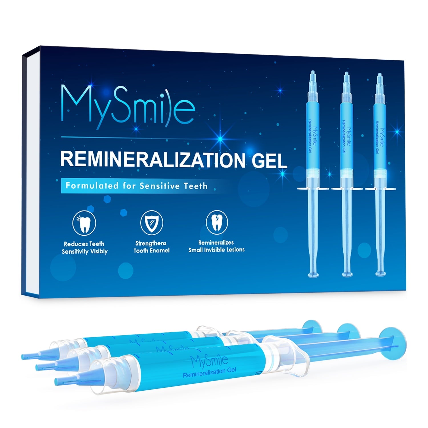 MySmile 3ML*3PC Remineralization Gel Teeth Desensitizing Gel Relieve Sensitivity after Teeth Whitening Treatment