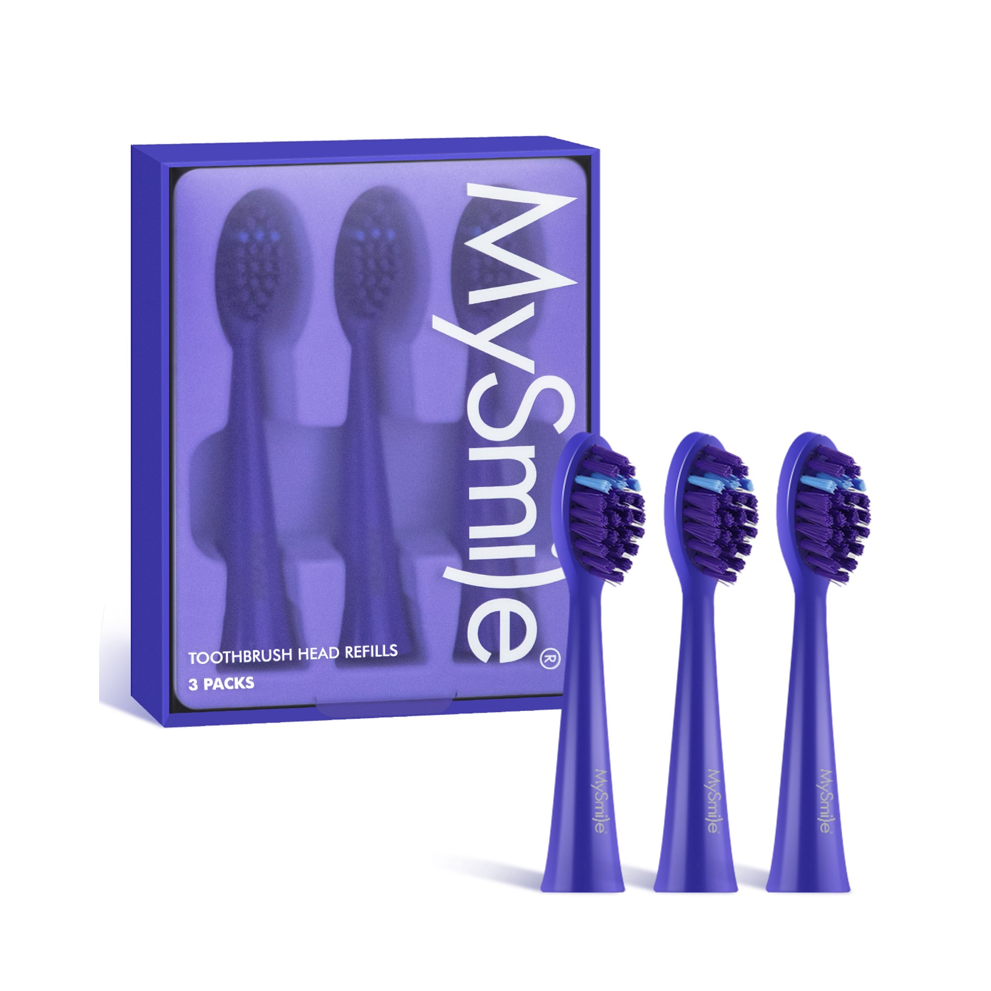 MySmile DY156 Sonic Electric Toothbrush with 3 Brush Heads for Adults, Rechargeable Battery Toothbrush, 2 Mins 5 Modes Smart Timer, 45000VPM, On Charge for 60 Days