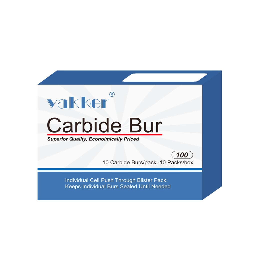 Vakker Dental Carbide Burs FG 4 Friction Grip 10/pk
