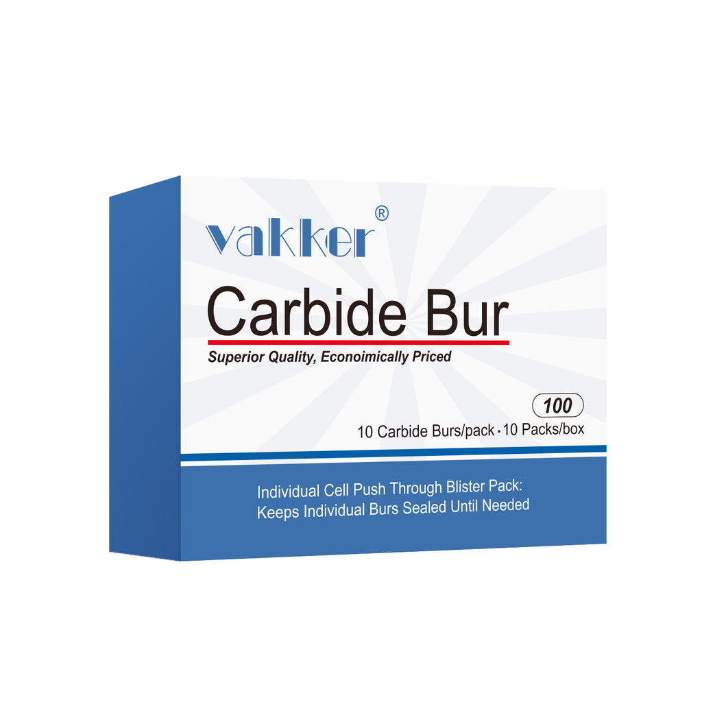 Vakker Dental Carbide Burs FG 4 Friction Grip 10/pk
