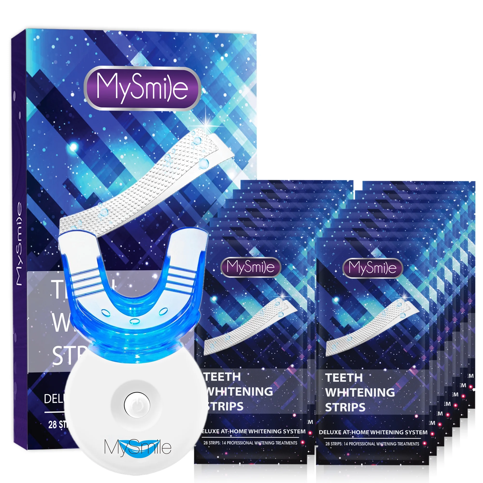 MySmile 28PC Teeth Whitening Strips PAP Tooth Whitestrips