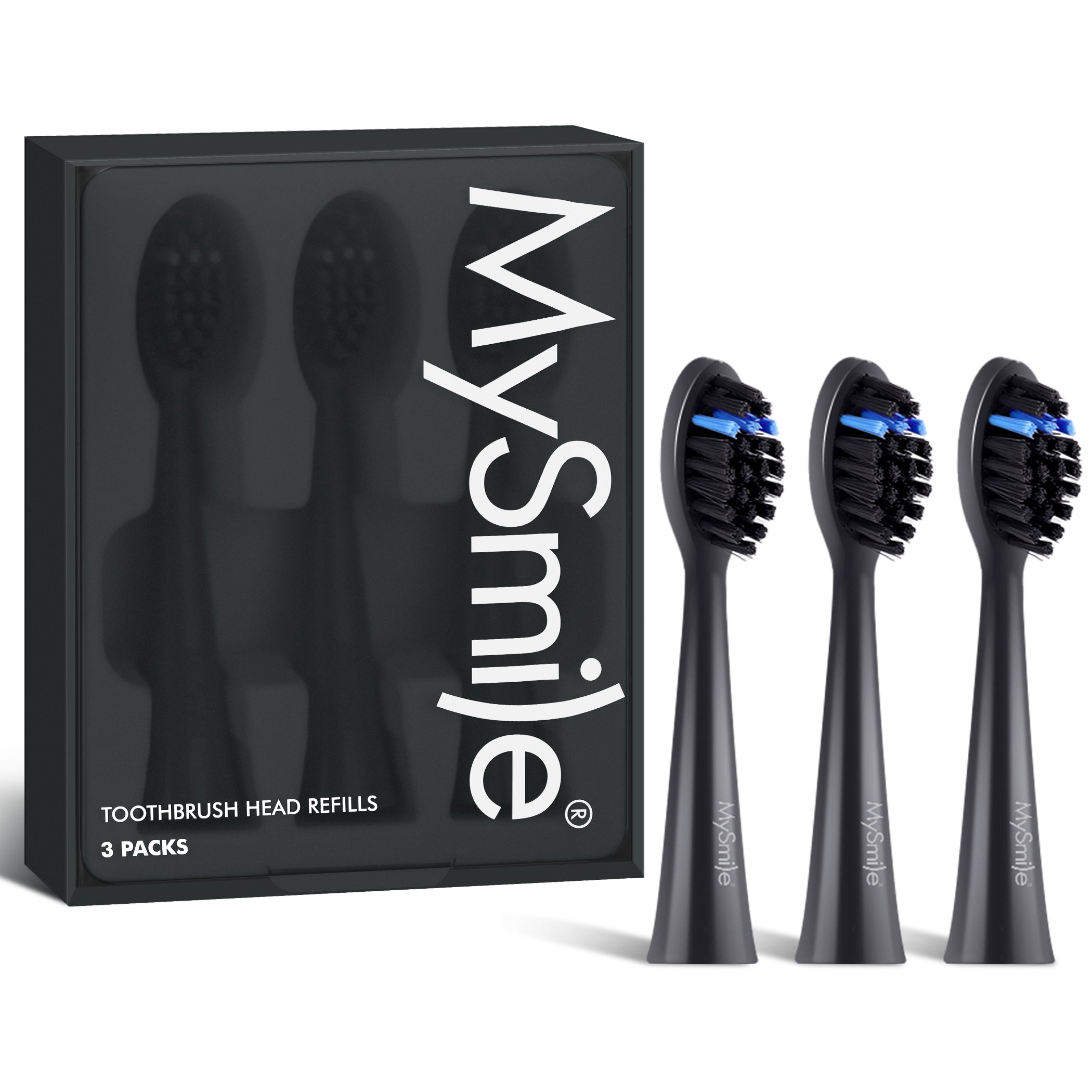 MySmile DY156 Sonic Electric Toothbrush with 3 Brush Heads for Adults, Rechargeable Battery Toothbrush, 2 Mins 5 Modes Smart Timer, 45000VPM, On Charge for 60 Days