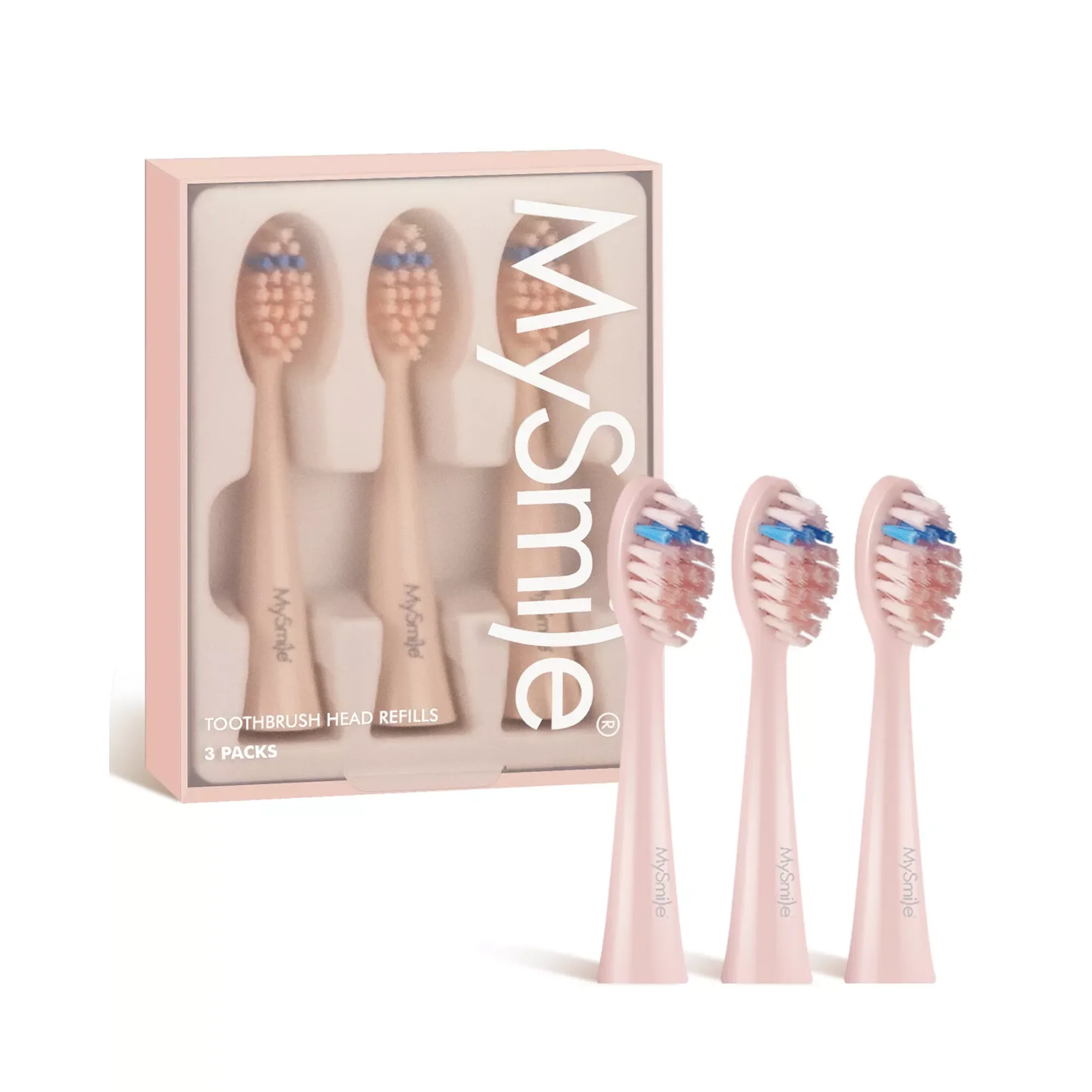MySmile DY156 Sonic Electric Toothbrush with 3 Brush Heads for Adults, Rechargeable Battery Toothbrush, 2 Mins 5 Modes Smart Timer, 45000VPM, On Charge for 60 Days