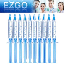Load image into Gallery viewer, EZGO 10pc 3ml Teeth Whitening Gel Strong Tooth Bleaching for Dental Clinic FDA
