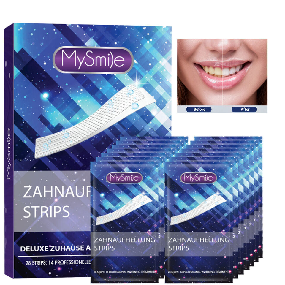 MySmile 28PC Teeth Whitening Strips PAP Tooth Whitestrips