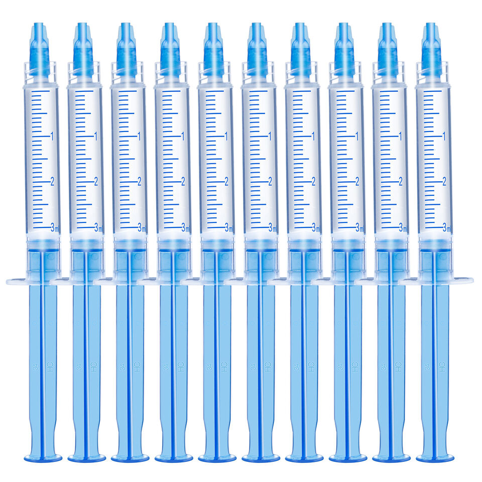 EZGO 10pc 3ml Teeth Whitening Gel Strong Tooth Bleaching for Dental Clinic FDA