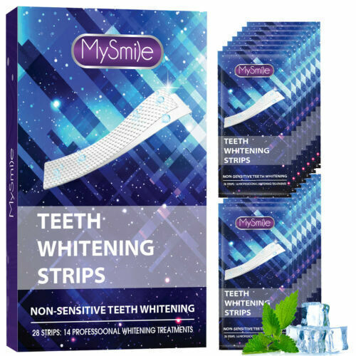 MySmile 28PC Teeth Whitening Strips PAP Tooth Whitestrips