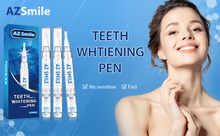 Load image into Gallery viewer, AZSmile 3PC Teeth Whitening Pen Non-sensitive Oral Gel System Stain Removal Gel
