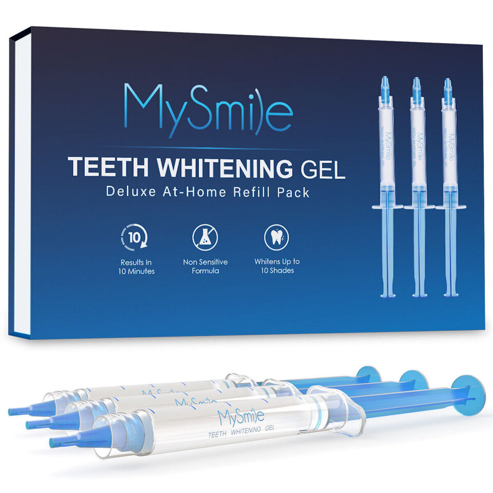 MySmile 3*3ml 35% Teeth Whitening Kit with 28-LED Light