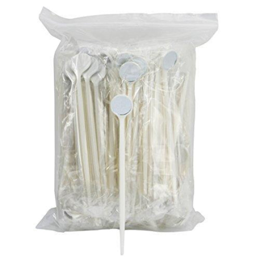 Disposable Mouth Mirror, Individually Packed (Pack of 100)