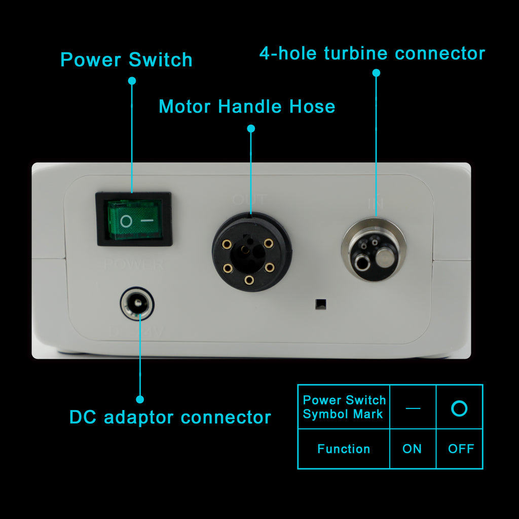 LCD Screen CICADA NSK TYPE Dental Brushless Electric Motor For 1:1/1:5/16:1 Handpiece Contra Angle