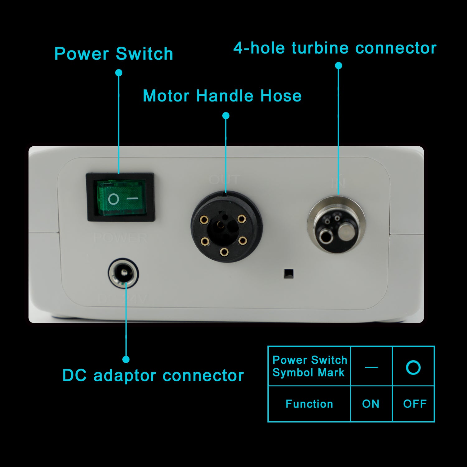 LCD Screen CICADA NSK TYPE Dental Brushless Electric Motor For 1:1/1:5/16:1 Handpiece Contra Angle