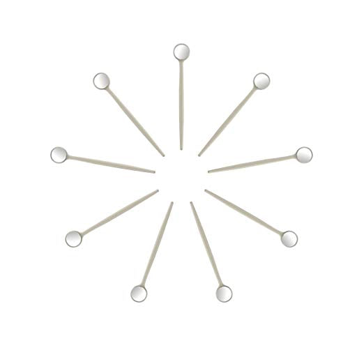 Disposable Mouth Mirror, Individually Packed (Pack of 100)