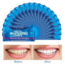 Load image into Gallery viewer, MySmile 35%CP Teeth Whitening Strips, dry white strips
