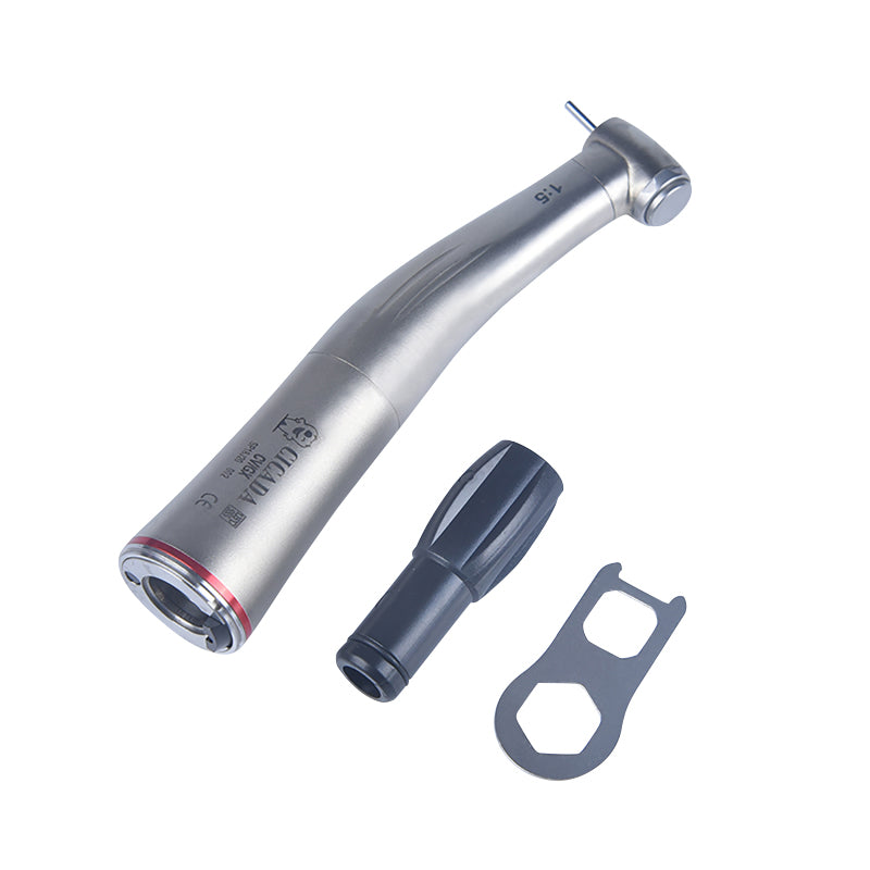 CICADA Dental 1:5 Fiber Optic High Speed Handpiece Contra Angle