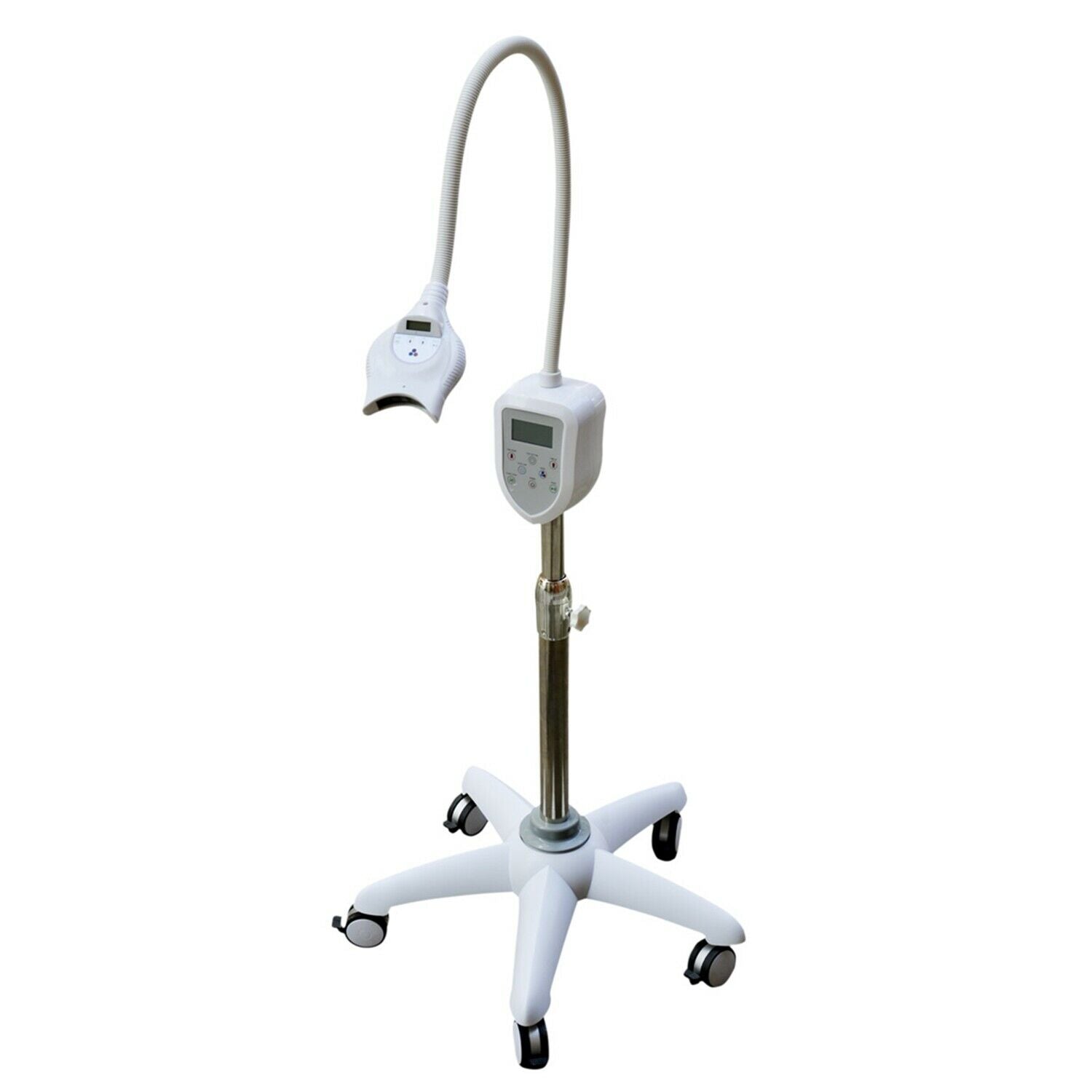teeth whitening lamp, zoom teeth whiteningUpgraded Dental Mobile Teeth Whitening Machine MD669 LED Light Bleaching Lamp with 2 Dental Goggles