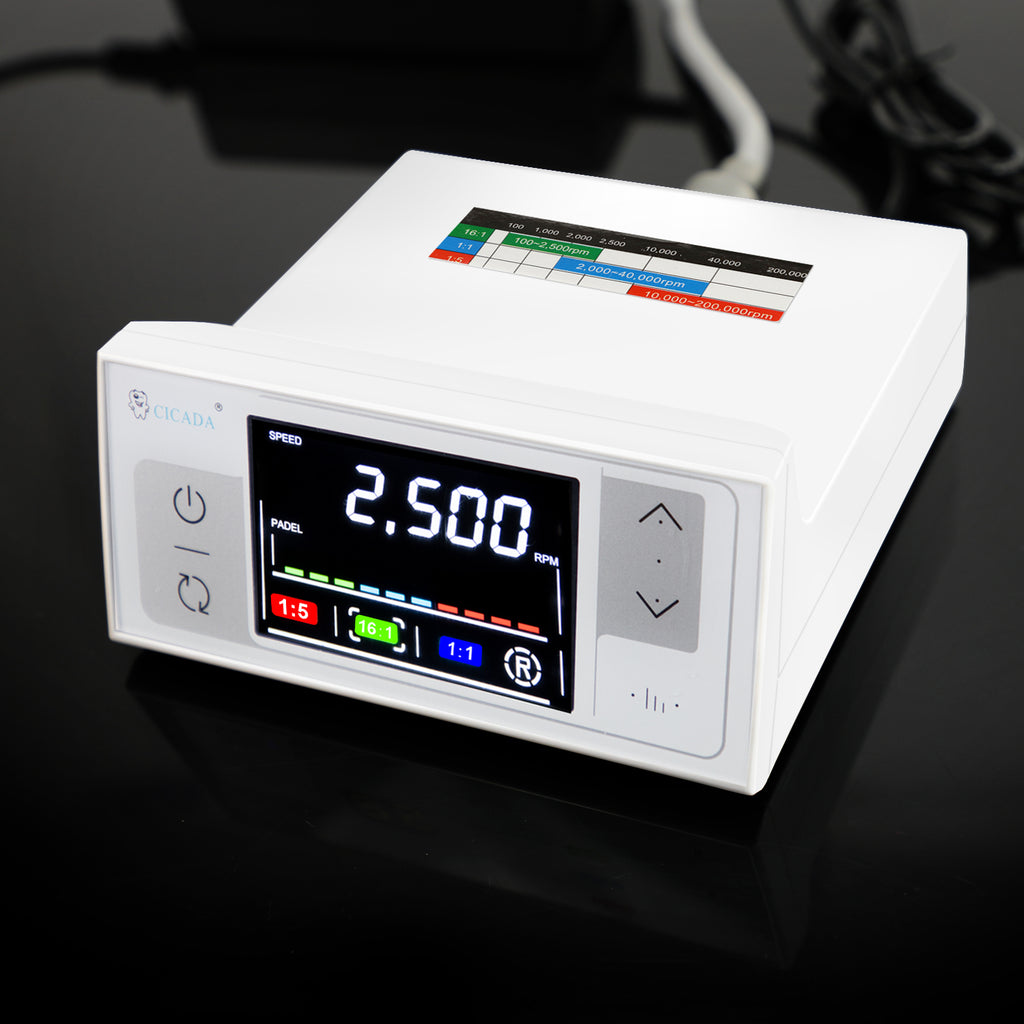 LCD Screen CICADA NSK TYPE Dental Brushless Electric Motor For 1:1/1:5/16:1 Handpiece Contra Angle
