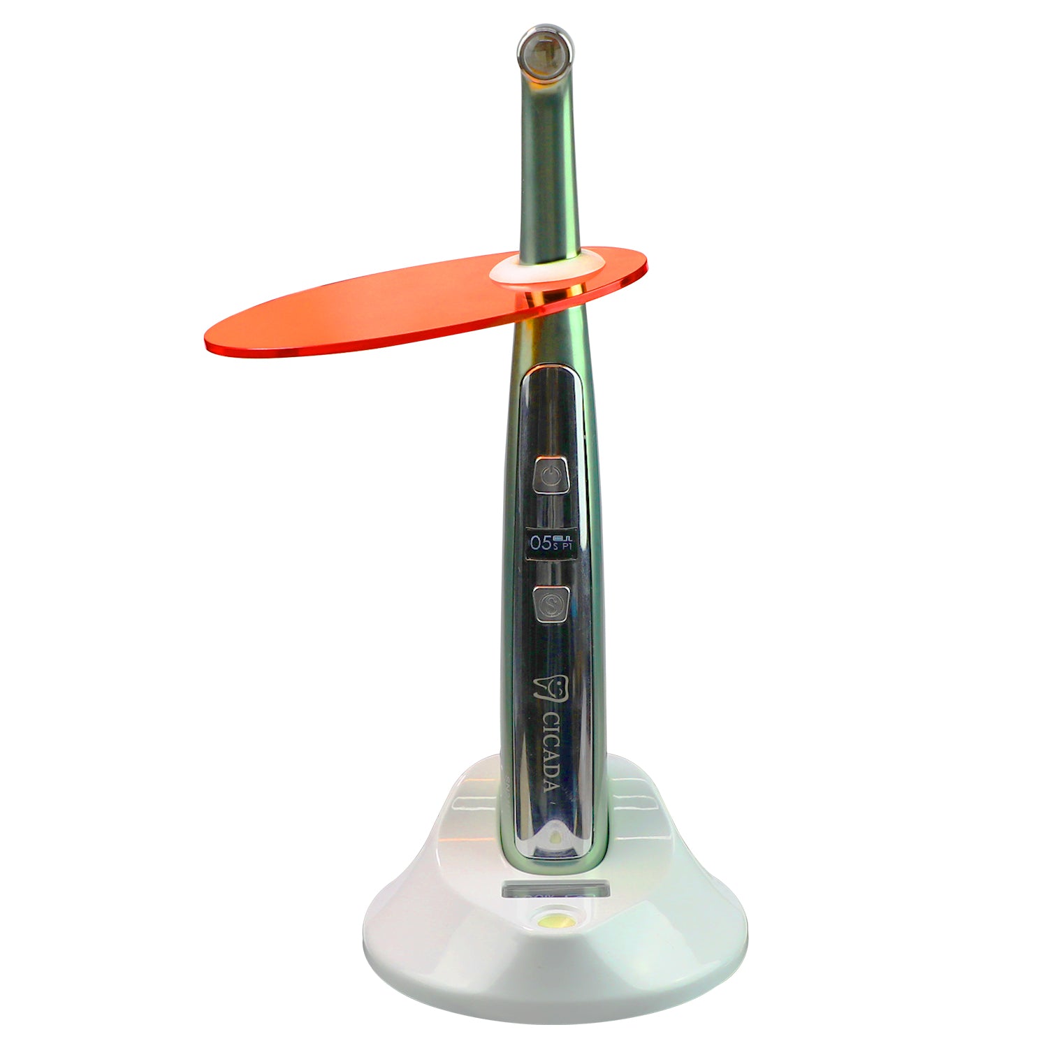 CICADA CV-215i Plus Dental LED Curing Light 1 Second Cure With Light Meter Metal Body