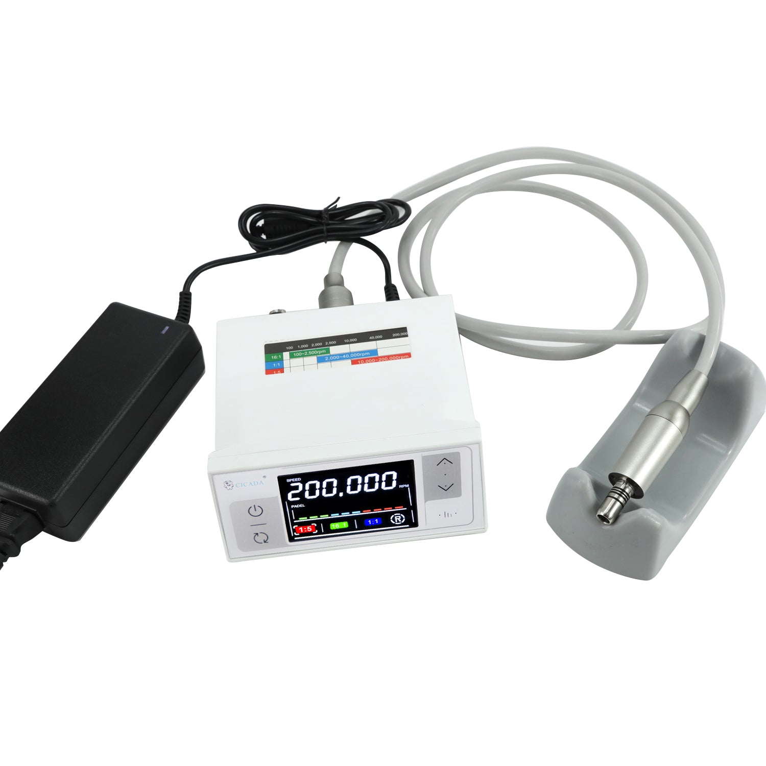 LCD Screen CICADA NSK TYPE Dental Brushless Electric Motor For 1:1/1:5/16:1 Handpiece Contra Angle