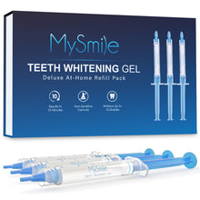 Load image into Gallery viewer, MySmile 3pc 35% Carbamide Peroxide Teeth Whitening Gels Refill Pack

