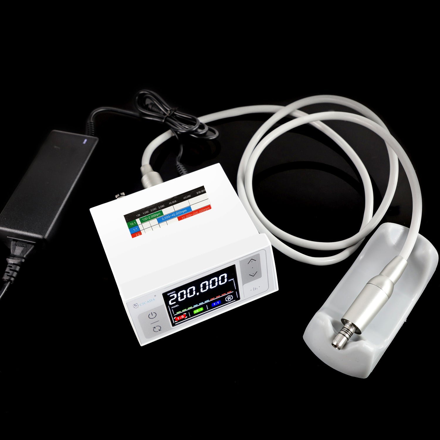LCD Screen CICADA NSK TYPE Dental Brushless Electric Motor For 1:1/1:5/16:1 Handpiece Contra Angle