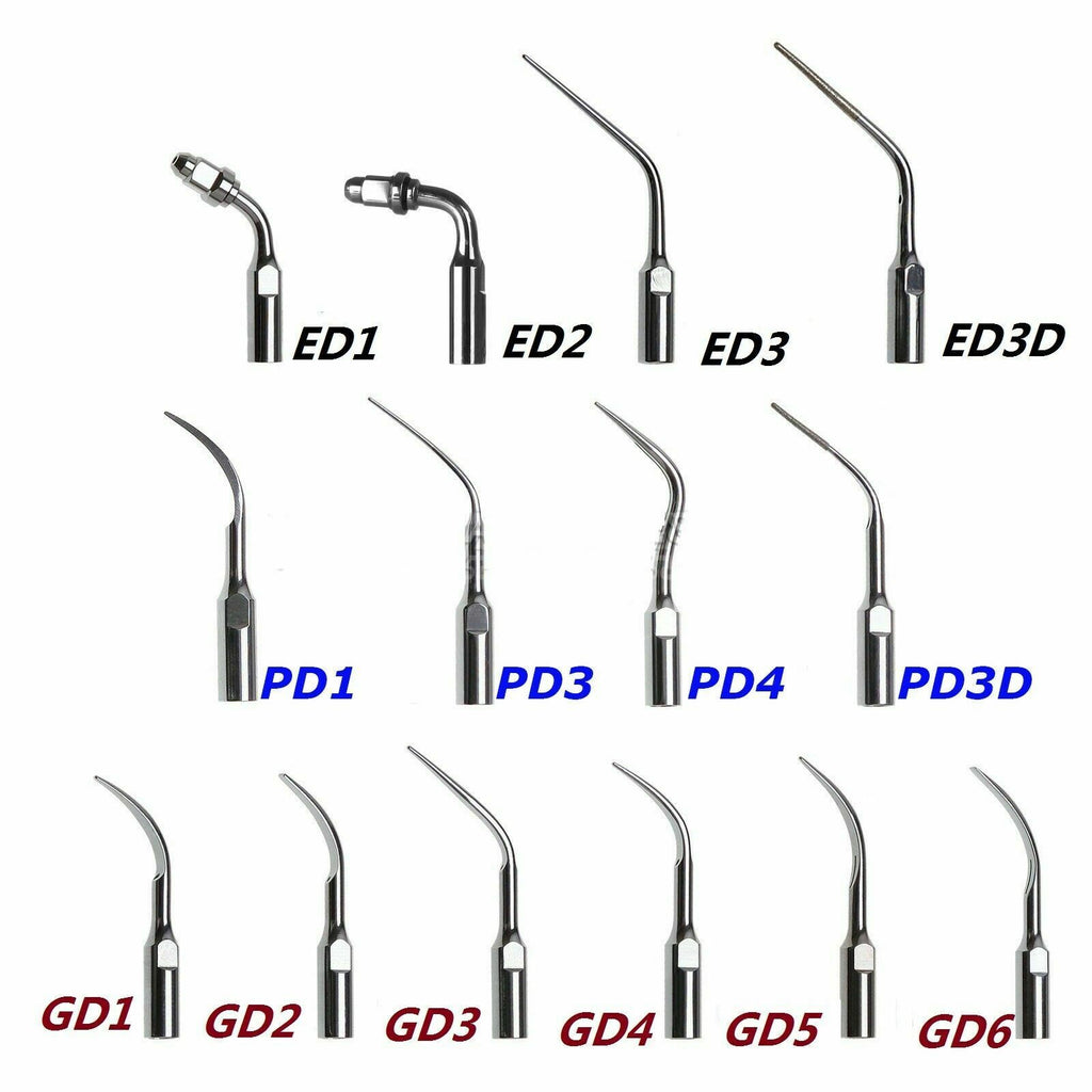 Woodpecker DTE ultrasonic scaler tips