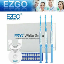 Load image into Gallery viewer, EZGO 35%CP Teeth Whitening Kit with Light Tray, 3x3ml Whitening Gel
