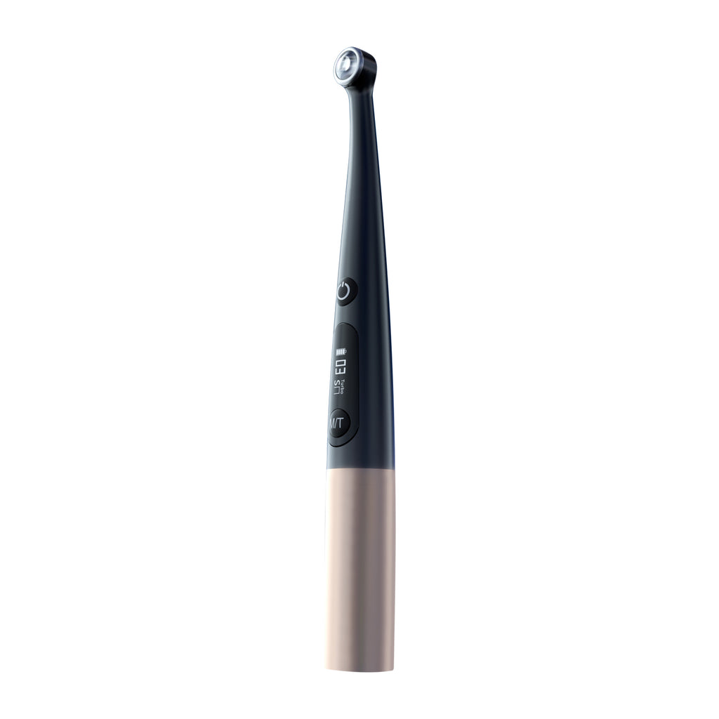 Woodpecker O-Star Wireless Dental Curing Light 1 Sec Cure Lamp with Apex Locator 3000mW/cm² OLED Screen, 