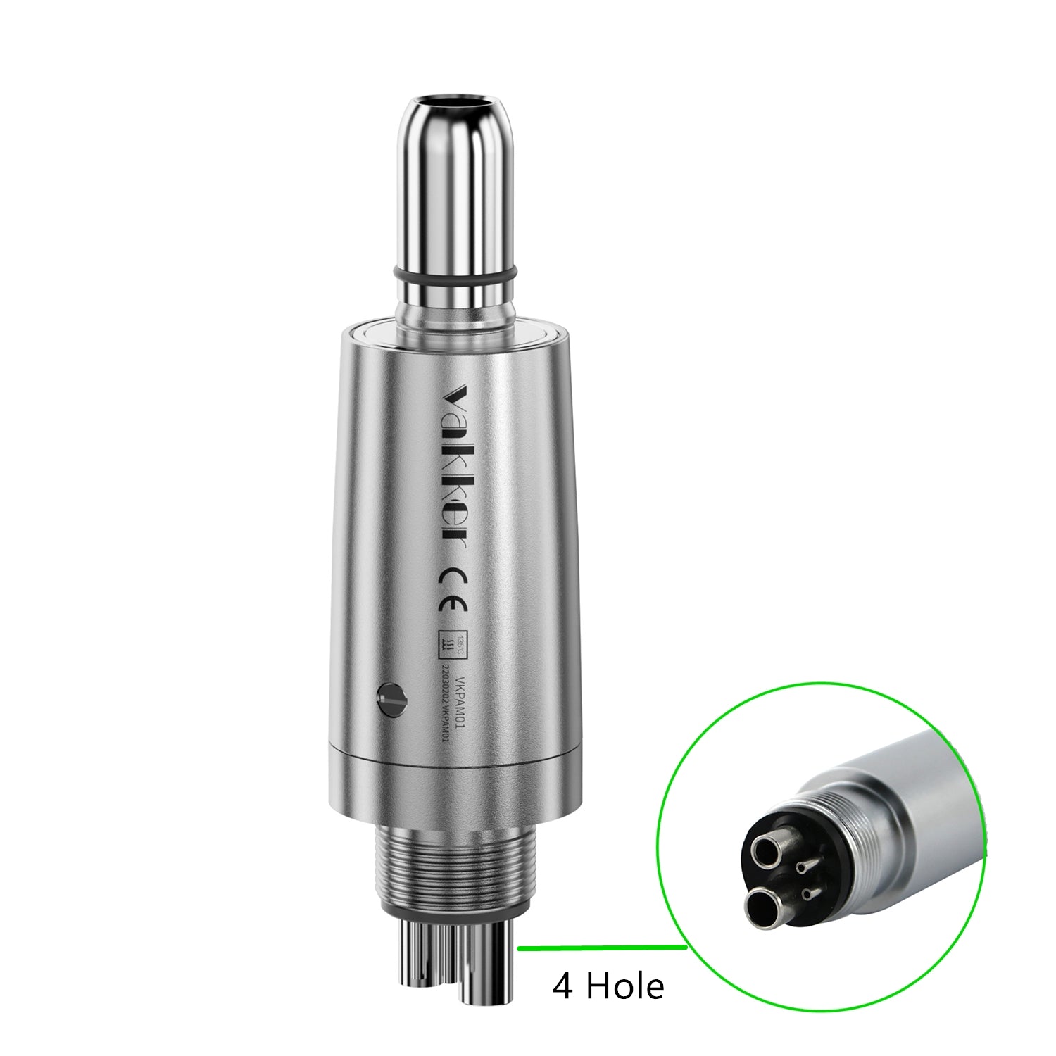 Vakker® Dental Hygiene 4 Hole Prophy Air Motor + 4:1 Straight Reduction Handpiece Set