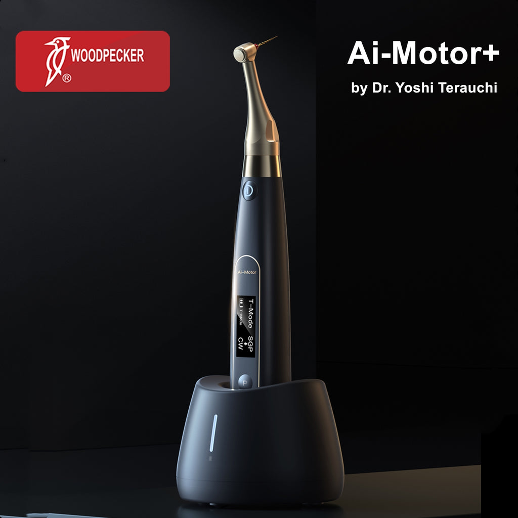 Woodpecker Ai-Motor Endo Motor with Apex Locator Reciprocating T-Mode, 2500RPM by Dr. Yoshi Terauchi Design