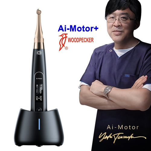 Products Woodpecker Ai-Motor Endo Motor with Apex Locator Reciprocating T-Mode, 2500RPM by Dr. Yoshi Terauchi Design