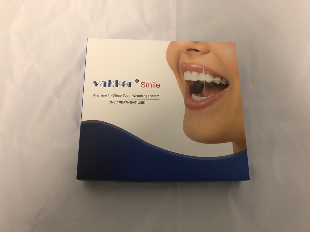 vakker smile in-office teeth whitening kit
