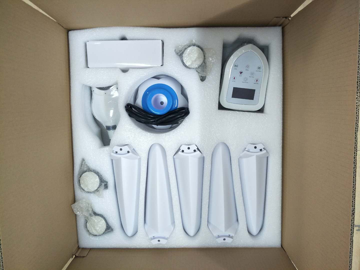 Upgraded Dental Mobile Teeth Whitening Machine MD669 LED Light Bleaching Lamp with 2 Dental Goggles