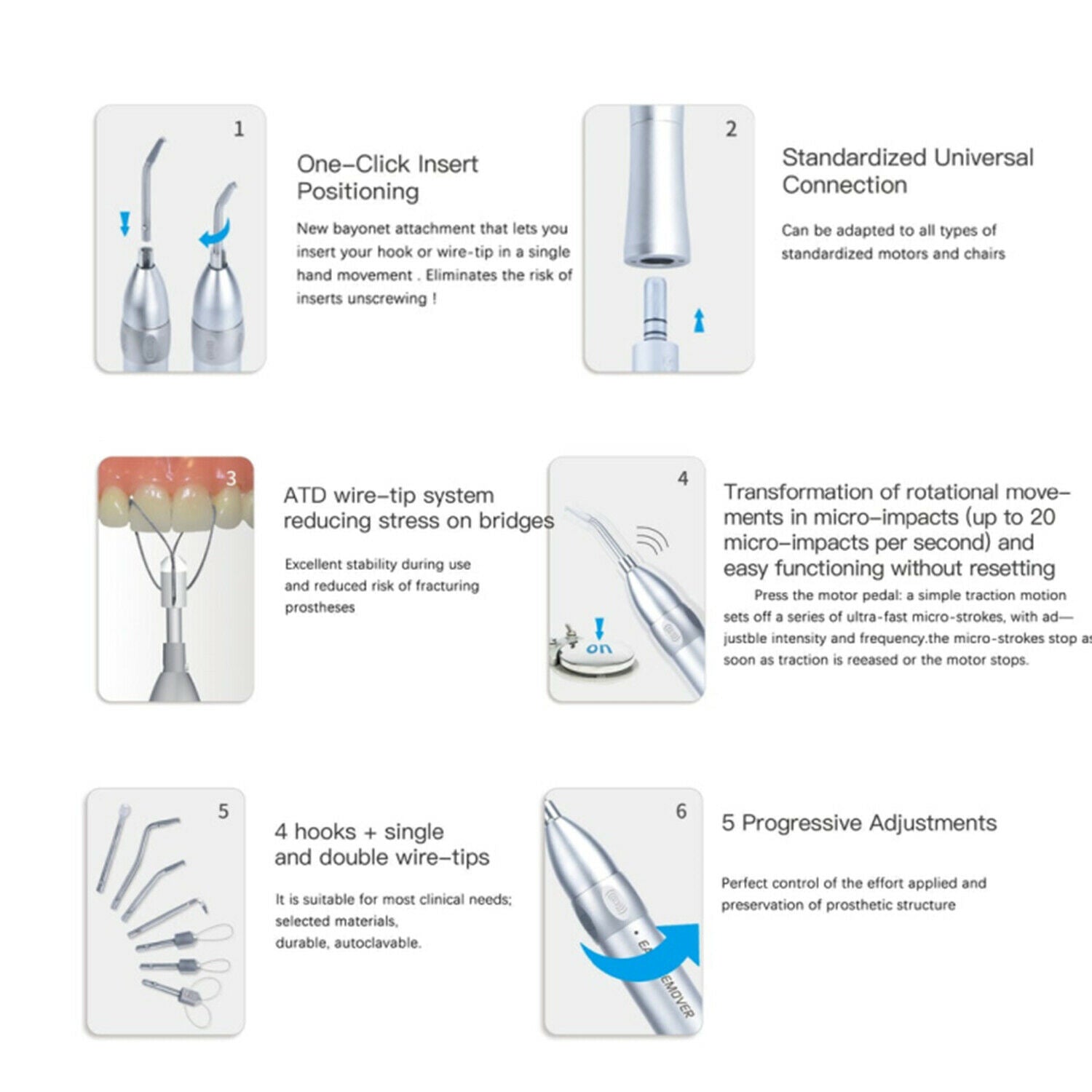vakker® Automatic Crown & Bridge Remover System-Easy Remover